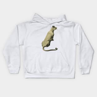 Jaguar the observant feline that lives in the forest Kids Hoodie